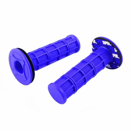 Poignées de guidon en caoutchouc – Paire universelle de 11.7cm pour mini-moto et moto tout-terrain