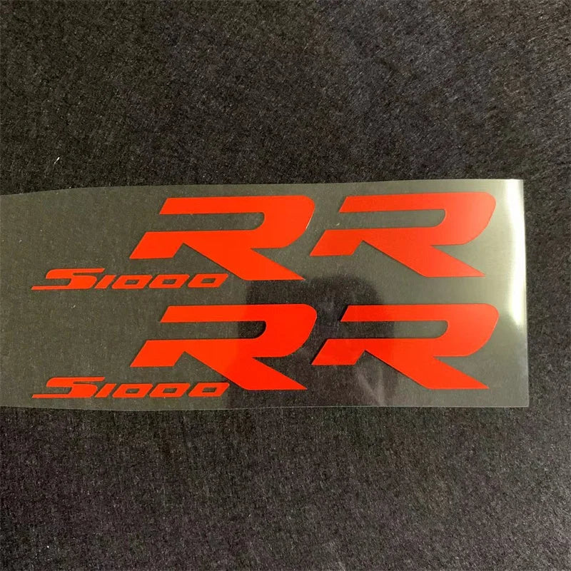 S1000RR Motorcycle Decal Sticker Set – 2pcs Waterproof Reflective | 6 Colors, 2 Sizes
