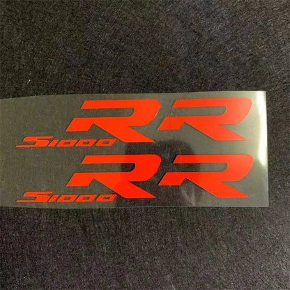 S1000RR Motorcycle Decal Sticker Set – 2pcs Waterproof Reflective | 6 Colors, 2 Sizes