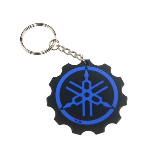 Motorcycle Keychain – Zinc Alloy & Silicone Key Ring Holder