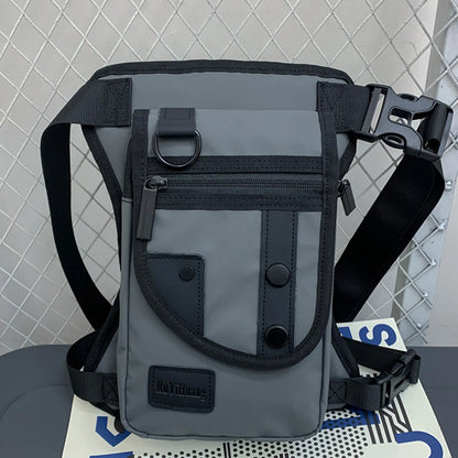 Nylon Tactical Drop Leg Bag – Multi-Pocket Hip & Thigh Pack for Riding