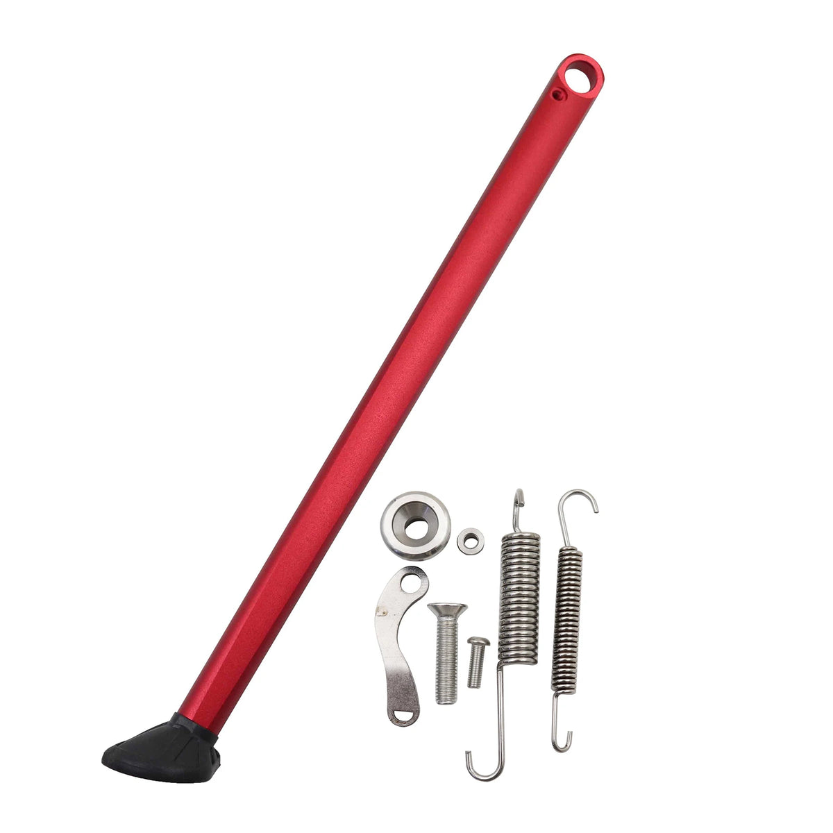 CNC Aluminum Motorcycle Parking Side Stand Kickstand with Spring Kit