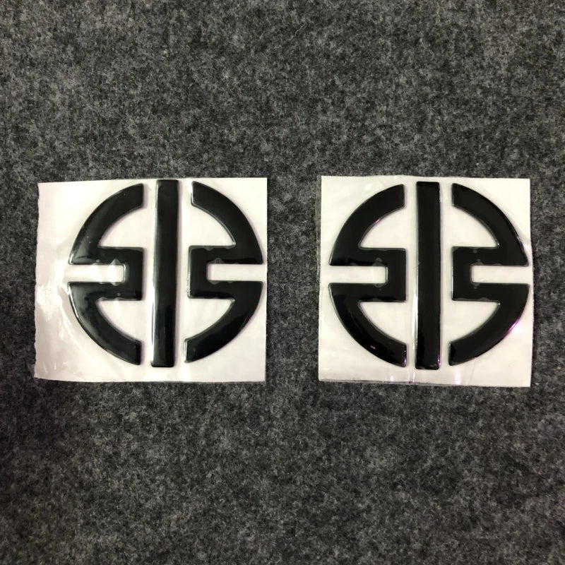 3D Motorcycle Logo Badge Sticker Decal – Silicone Wheel & Body