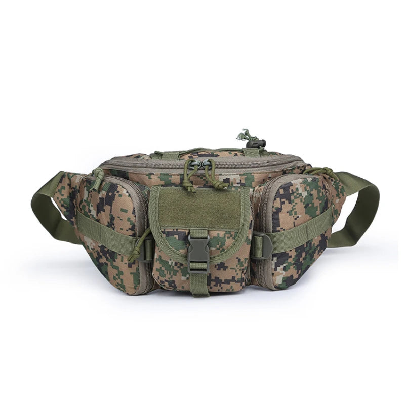 Tactical Waist Bag – MOLLE Waterproof Nylon Belt Pack
