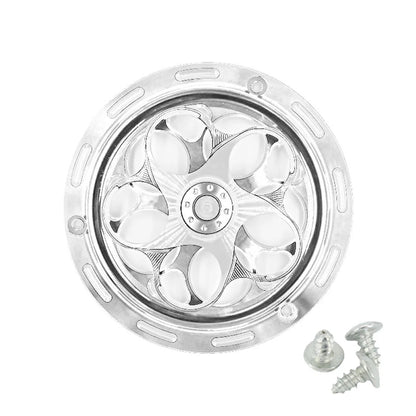 CNC Aluminum Engine Fan Cover – 5 Colors, Universal Fit