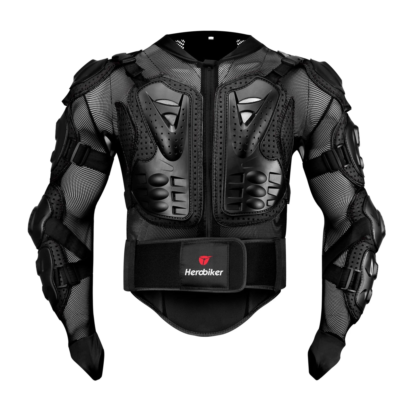 Full-Body Motorcycle Armor Jacket – Men's Riding Protection