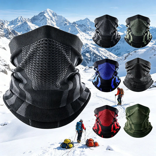 Thermal Face Bandana & Neck Gaiter – Breathable Winter Mask for Riders & Outdoor