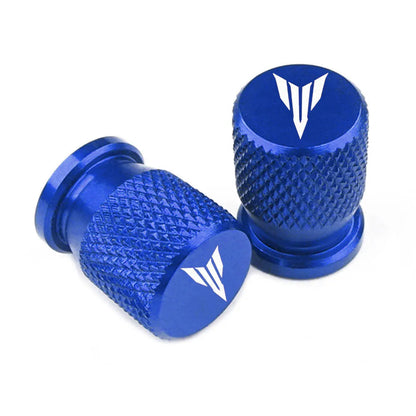CNC Aluminum Tire Valve Stem Caps – 6 Colors | Plug & Play