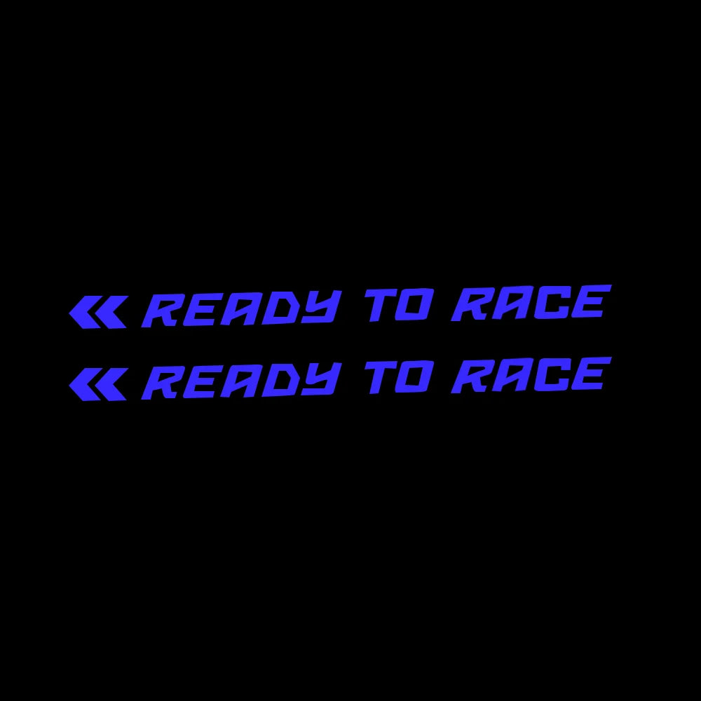 Ready To Race Motorcycle Stickers – Set of 2 PCS