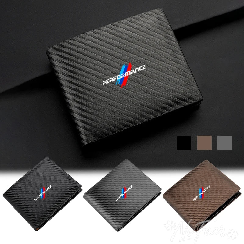 Carbon Fiber Pattern Wallet – Performance Card & ID Holder