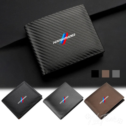 Carbon Fiber Pattern Wallet – Performance Card & ID Holder