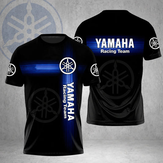 Men's 3D Motorcycle Racing T-Shirt – Breathable Short Sleeve