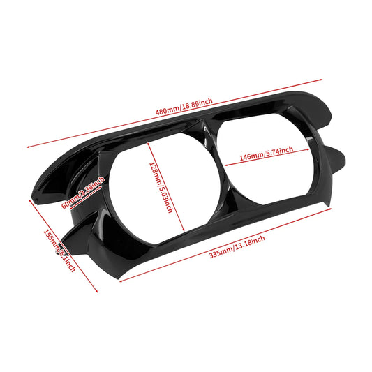 Dual Headlight Bezel Scowl Cover – Touring Road Glide Fairing Trim