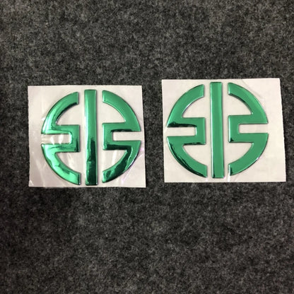 3D Motorcycle Logo Badge Sticker Decal – Silicone Wheel & Body