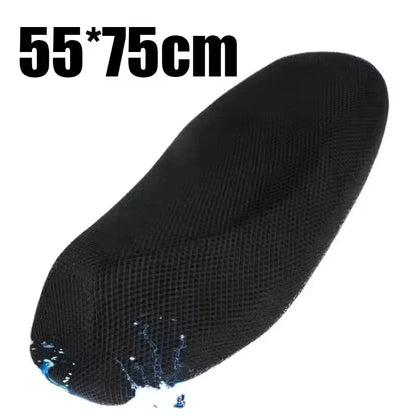 ปลอกหุ้มเบาะมอเตอร์ไซค์ตาข่าย 3D – เบาะรองนั่งระบายอากาศได้ดี กันลื่น