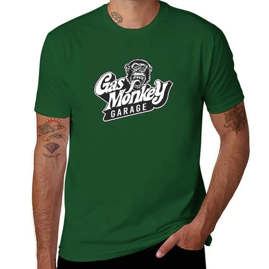 Garage Monkey Graphic T-Shirt – 100% Cotton Unisex Tee | 11 Colors