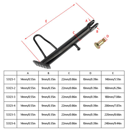 Universal Motorcycle Kickstand Side Stand – 6 Sizes