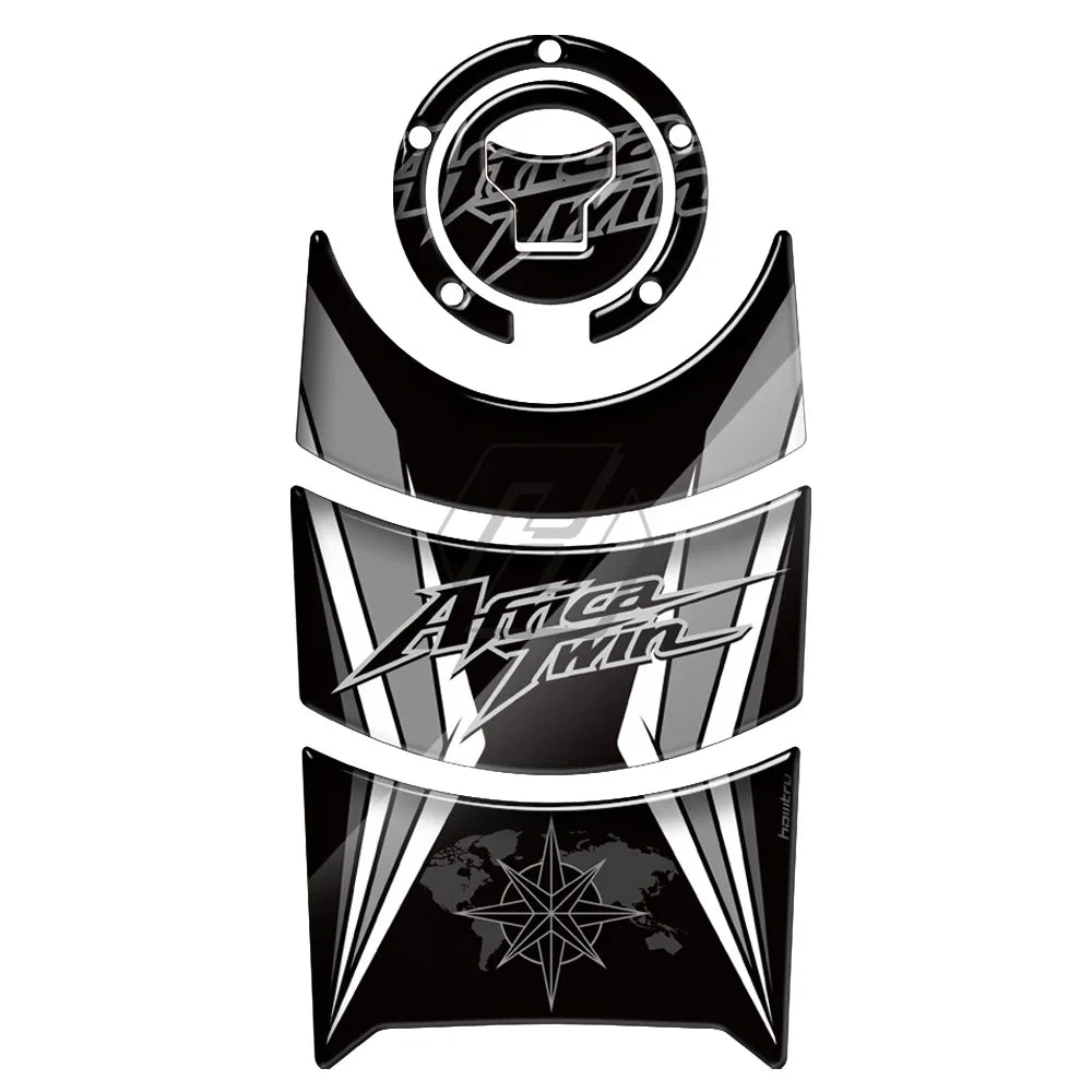 3D Motorcycle Tank Pad Protector – Fuel Gas Cap Sticker