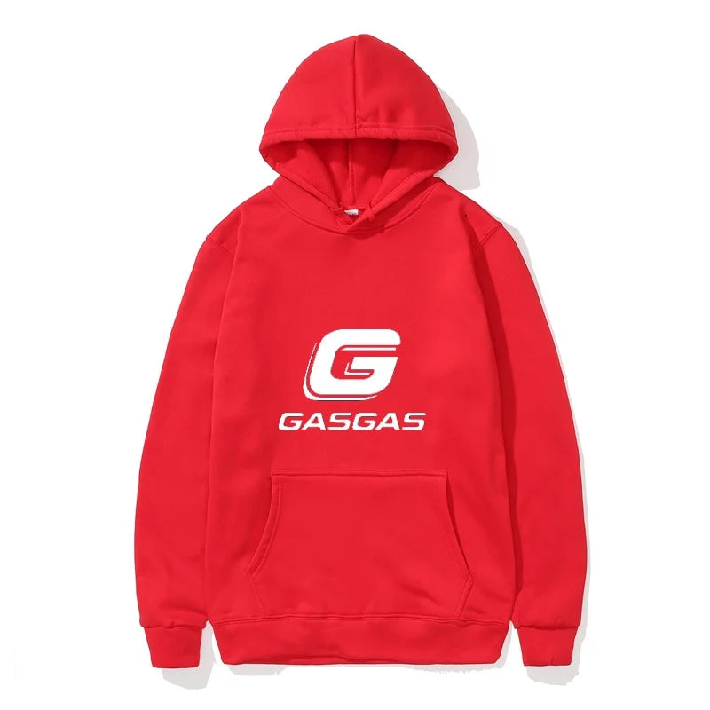 Men's Motorcycle Zipper Hoodie – Fleece Sweatshirt Jacket