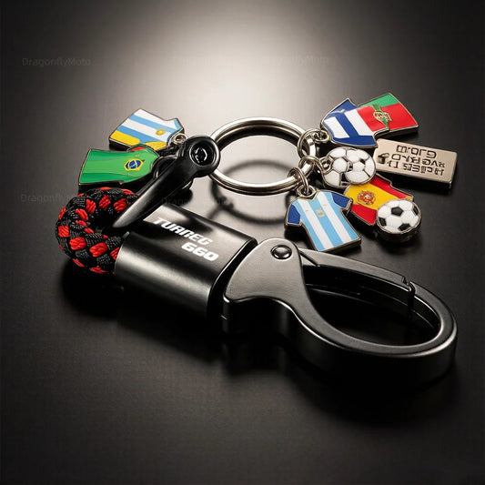 Motorcycle Zinc Alloy Keychain