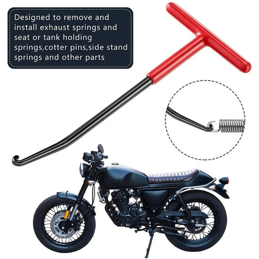 T-Handle Motorcycle Exhaust Spring Hook