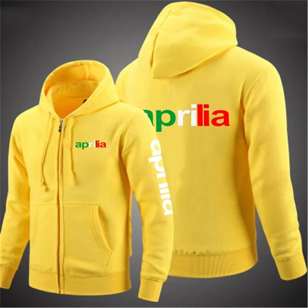 Casual Motorcycle Zip Jacket