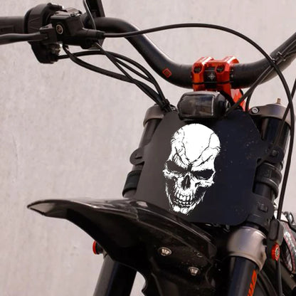Skull Motorcycle Front Number Plate – License Plate Holder