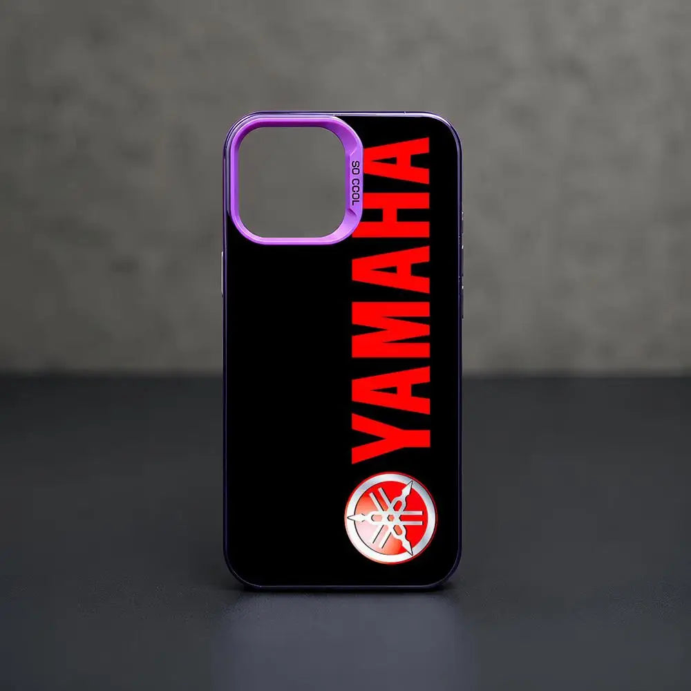 Motorcycle Graphic iPhone Case – Shockproof PC + TPU Cover
