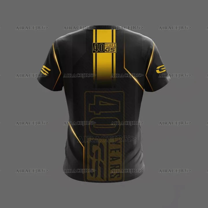 Men’s Motorsport Anniversary Riding T-Shirt – Quick-Dry Jersey