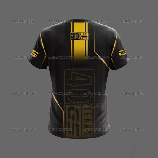 Men’s Motorsport Anniversary Riding T-Shirt – Quick-Dry Jersey