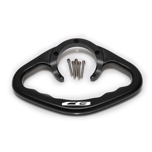 Asideros para pasajero de motocicleta de aluminio CNC, barra de agarre del depósito