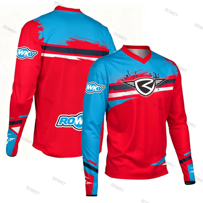Long Sleeve Motocross Jersey – Quick-Dry Off-Road Shirt for Men & Women