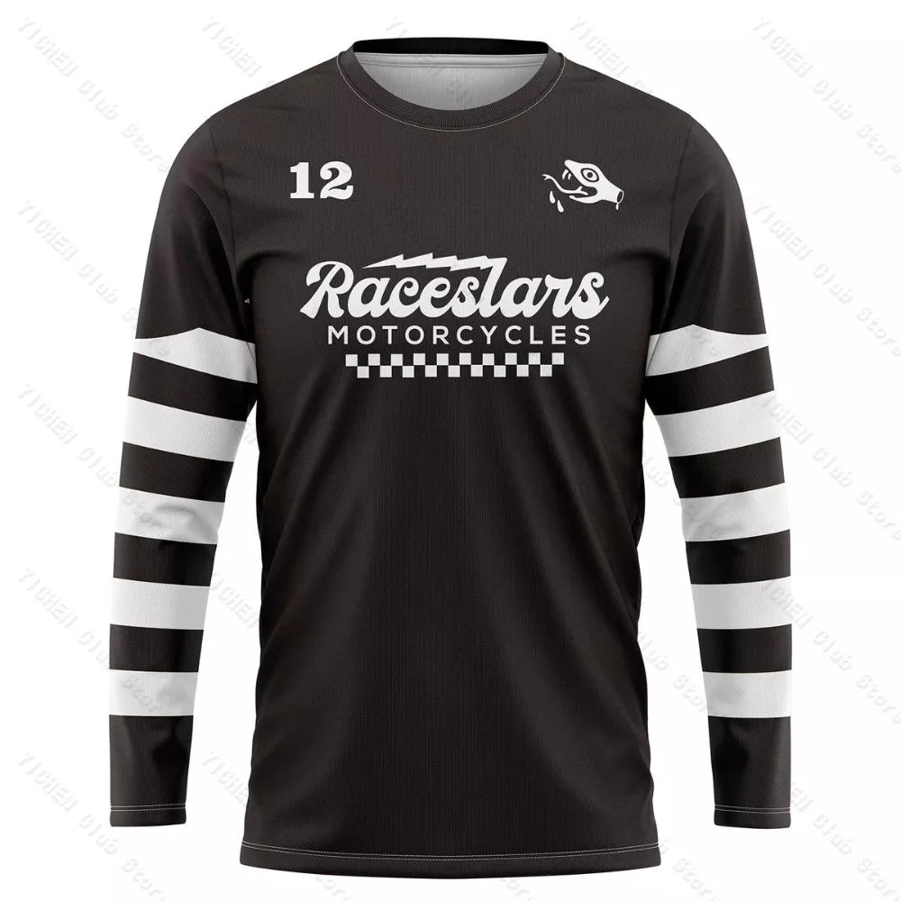Motocross Long Sleeve Jersey – Quick-Dry Performance Riding Shirt