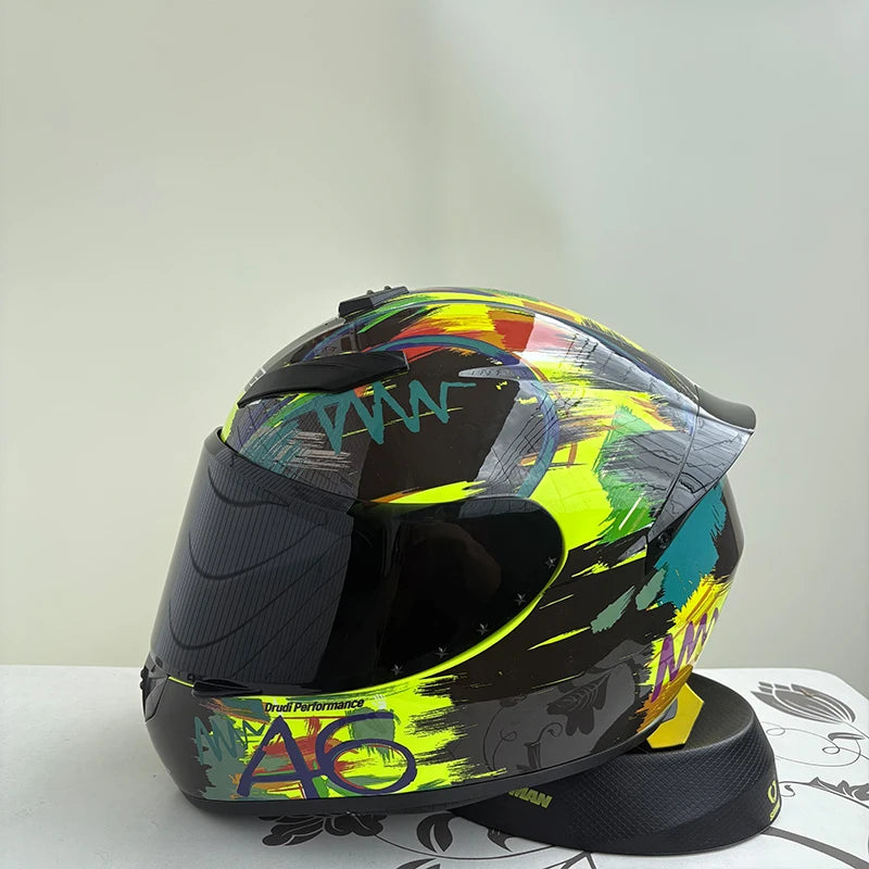 Full Face Motorcycle Helmet – Anti-Fog & Waterproof | Unisex