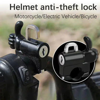 Aluminum Alloy Motorcycle Helmet Lock