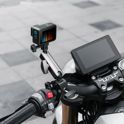 Um 360° drehbare Aluminium-Lenkerhalterung – Universelle Action-Kamera-Klemme
