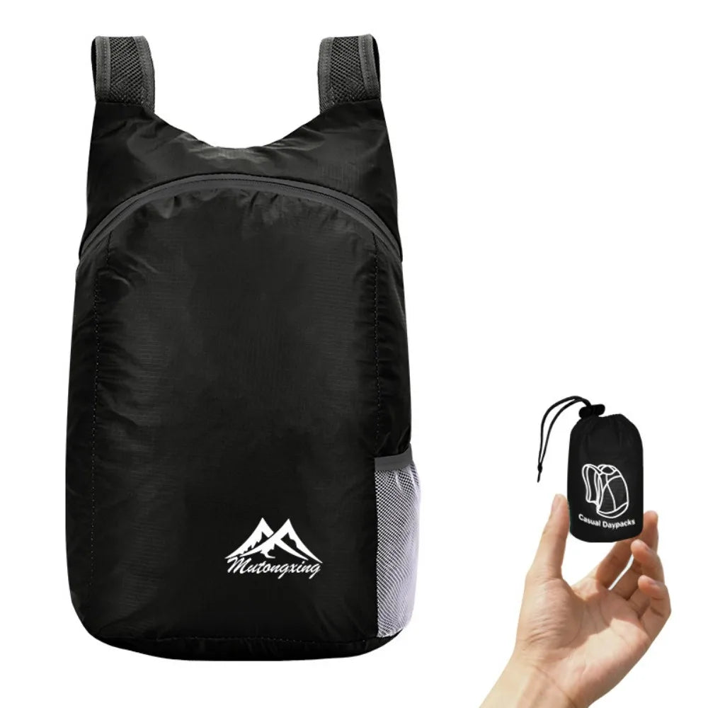กระเป๋าเป้พับได้ขนาด 20L – กระเป๋าเดย์แพ็กกันน้ำ น้ำหนักเบาพิเศษ