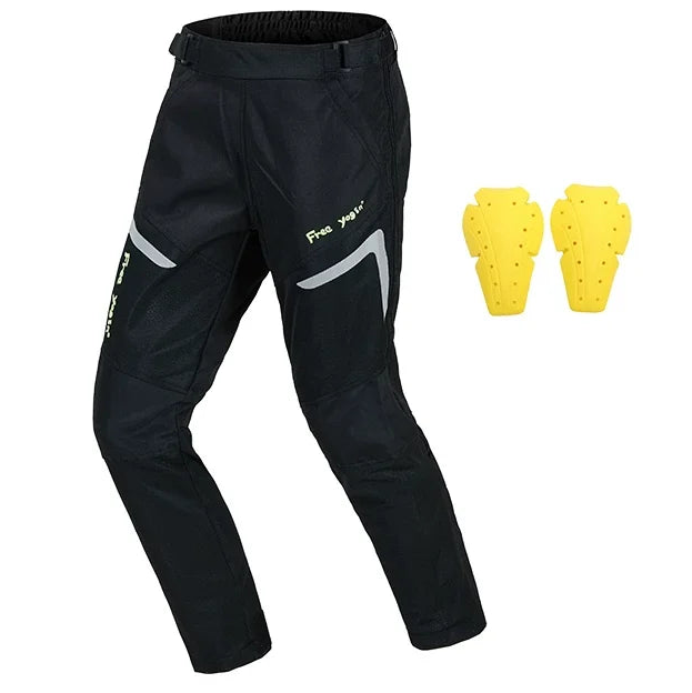 Men’s Motorcycle Riding Pants – Breathable, Fall-Proof with Detachable Protectors, 2 Colors