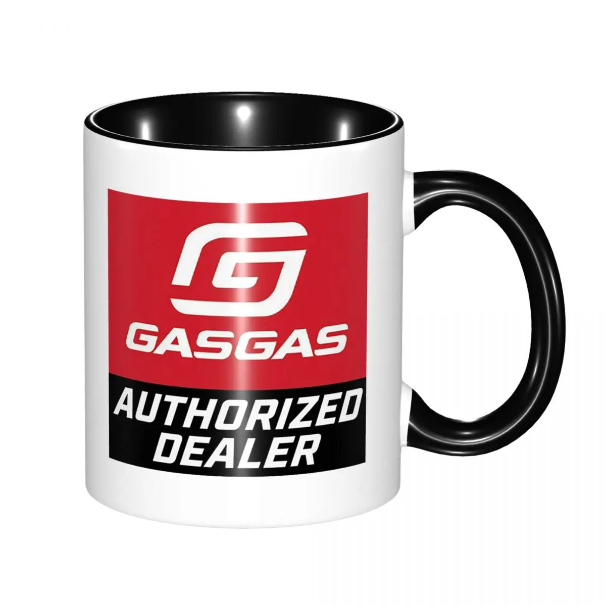 Mug de sport Gas – Tasse à café en céramique pour les courses de motos
