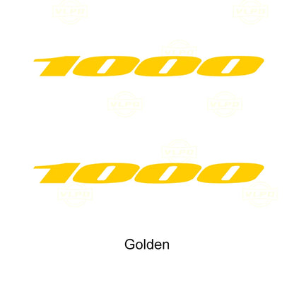 Motorcycle Glow Stickers – Waterproof Reflective Decal Pair