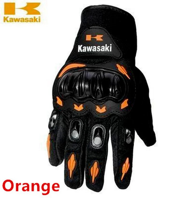 Racing Team Motorcycle Full-Finger Gloves – Anti-Slip Protection