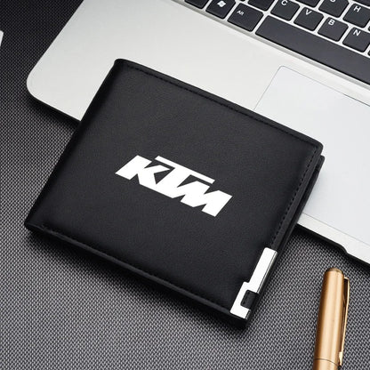 Motorcycle Rider Wallet – Slim Metal Edge Card Holder