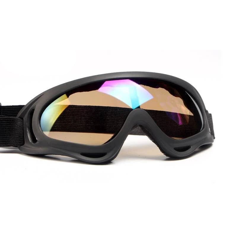 Tactical Windproof Motorcycle Goggles & Face Mask Protective Set