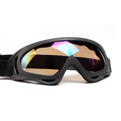 Tactical Windproof Motorcycle Goggles & Face Mask Protective Set