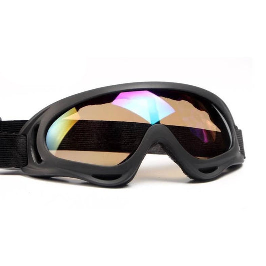 Tactical Windproof Motorcycle Goggles & Face Mask Protective Set