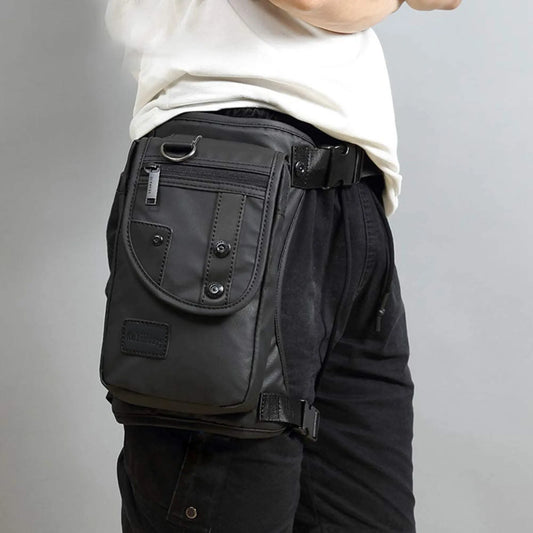 Nylon Tactical Drop Leg Bag – Multi-Pocket Hip & Thigh Pack for Riding