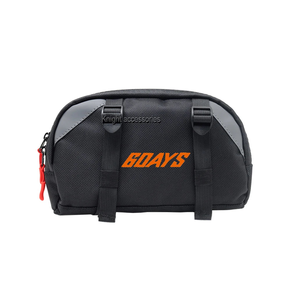 1680D Nylon Handlebar Bag – 2.3L Off-Road Motorcycle Adventure Storage YKK Zipper