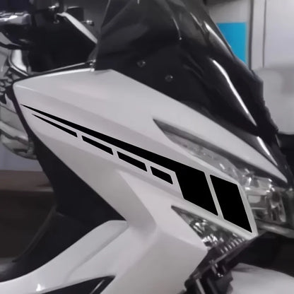 Motorcycle Stripe Decals – Geometric Vinyl Stickers for Fairing