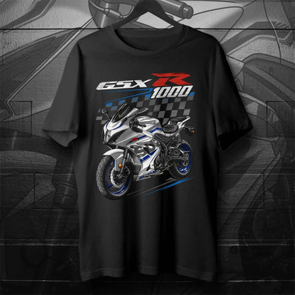 Motorcycle Graphic T-Shirt – 100% Cotton Short Sleeve Tee