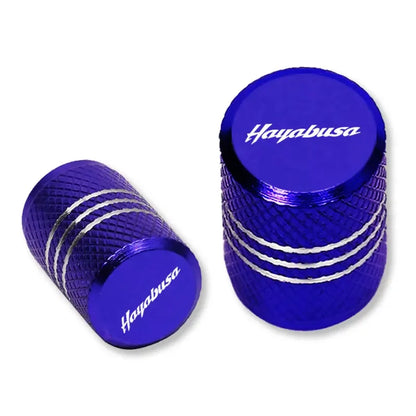 Motorcycle Tyre Valve Stem Caps – CNC Aluminium (Set of 2)